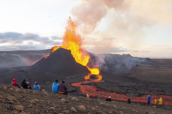 Vulkaan excursie Reykjavik